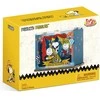 „Puremind“ sulankstomas medinis modelis „Snoopy Peanuts“ cirko scenos talentų šou 3D dėlionė „pasidaryk pats“