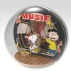 „Puremind“ sulankstomas medinis „Snoopy Peanuts“ kamuoliuko koncerto naktį 3D „pasidaryk pats“ dėlionė