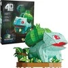 Spin Master 4D dėlionės Pokemon 30 cm - Bulbasaur
