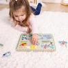 Medinės dėlionės su garsu – gyvūnai zoologijos sode Melissa & Doug