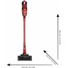 Dulkių siurblys vertikalus Miele Triflex HX2 Raudona vaikams 80 Cm Klein