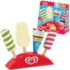 Rinkinys 4 zabawkowe lody na podstawce ekspozytor Twister Cornetto Magnum Algida Casdon