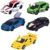 SIMBA Rinkinys 5 metalinės transporto priemonės Lenktyniniai automobiliai Italian Springs Svajonių automobiliai Alfa Romeo Lamborghini kaip dovana