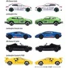 SIMBA Rinkinys 5 metalinės transporto priemonės Lenktyniniai automobiliai Italian Springs Svajonių automobiliai Alfa Romeo Lamborghini kaip dovana