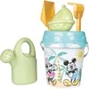 Smoby Green Miki Minnie kibirėlis su smėlio žaislais ir laistytuvu iš bioplastiko