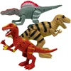 Norimpex Dinozaury Figurki Rinkinys Ruchome Dźwięk Światło Ryczą 22 Cm Spinosaurus Tyranozaur Velociraptor 3 vnt.