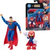 Jakks Pacific Rinkinys figurek Knuckles x Superman Sonic the Hedgehog x DC Comics