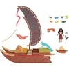Mattel „Disney Vaiana 2“ – nuotykių kanoja su mini lėle (JBT78)