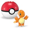 Mega Pokemon Charmander Evee Poke Balle rinkinys