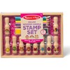 Melissa & Doug MEDINIAI ANTspaudai ANTspaudai 10 DIZAINŲ RAŠALAI IR CENCILIAI MELISSA IR DOUG