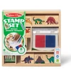 Dėlionė MELISSA & DOUG žaidimų rinkinys Dinozaurų antspaudų rinkinys