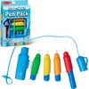 Vandeninių rašiklių ir purkštuvo rinkinys Vanduo WOW! Pen Pack 4 vnt.