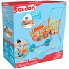 Vežimėlis Prekių krepšelis Vaikams Prekybos centras Priedai 50cm Casdon