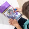 Vandeninė spalvinimo knygelė „Vienaragiai“ + flomasteris Vanduo Wow Unicorn