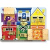 Spin Master Rinkinys zamków tablica manipulacyjna drewniana Melissa & Doug