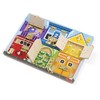 Spin Master Rinkinys zamków tablica manipulacyjna drewniana Melissa & Doug