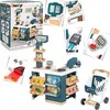 SMOBY Supermarketas su Elektronine Kasa ir Skaneriu