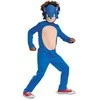 Sonic the Hedgehog karnavalinis kostiumas berniukams ir mergaitėms 127-136 cm (7-8 metų)