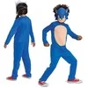 Sonic the Hedgehog karnavalinis kostiumas berniukams ir mergaitėms 127-136 cm (7-8 metų)