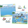 Sticker Pad Pojazdy Rinkinys plansz i naklejek daugkartinio naudojimo Melissa & Doug