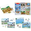 Sticker Pad Pojazdy Rinkinys plansz i naklejek daugkartinio naudojimo Melissa & Doug