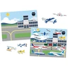 Sticker Pad Pojazdy Rinkinys plansz i naklejek daugkartinio naudojimo Melissa & Doug