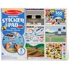 Sticker Pad Pojazdy Rinkinys plansz i naklejek daugkartinio naudojimo Melissa & Doug