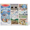 Sticker Pad Pojazdy Rinkinys plansz i naklejek daugkartinio naudojimo Melissa & Doug
