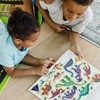 Daugkartinio naudojimo lipdukai Gyvūnai Aplinka Kraštovaizdžiai 150 vnt. Melissa&Doug