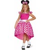 GoDan Disney karnavalinis kostiumas mergaitėms Minnie Mouse puošni suknelė 110-122 cm (5-6 metai)