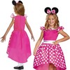 GoDan Disney karnavalinis kostiumas mergaitėms Minnie Mouse puošni suknelė 110-122 cm (5-6 metai)