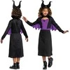 Disney Princess Strój karnawałowy Disney Maleficent dla dziewczynki Czarownica Diabolina kostium przebranie 109-123 cm (4-6 lat)