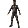 Rubies Rubinai - Marvel kostiumas - Juodas Panther (132 cm)