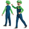 Disquise DISGUISE SUPER MARIO Kostiumas Luigi, 7-8 m.