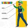 Disquise DISGUISE SUPER MARIO Kostiumas Luigi, 7-8 m.