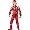 Rubies Marvel Iron Man karnavalinis kostiumas, raudonas maskavimas, 122–128 cm (7–8 metai)
