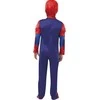 Rubies Boland Traciks Karnavalinis kostiumas Marvel Spiderman Raudon kostiumo puošni suknele M 110-116 cm (5-6 m.)