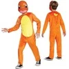 Karnavalinis kostiumas Pokemon Charmander kostiumas oranžinis kaukė Kigurumi 109-126 cm (4-6 metai)