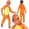 Karnavalinis kostiumas Pokemon Charmander kostiumas oranžinis Kigurumi maskavimas 127-136 cm (7-8 metai)