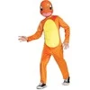 Karnavalinis kostiumas Pokemon Charmander kostiumas oranžinis kaukė Kigurumi 109-126 cm (4-6 metai)