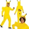 Karnavalinis kostiumas Pokemon Pikachu kostiumas geltonas Kigurumi maskuotė 127-136 cm (7-8 metai)