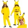 Karnavalinis kostiumas Pokemon Pikachu kostiumas geltonas maskuoklis 127-136 cm (7-8 metai) Kigurumi