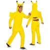 Karnavalinis kostiumas Pokemon Pikachu kostiumas geltonas maskuoklis 137-149 cm (10-12 m.) Kigurumi