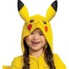 Disguise Karnavalinis kostiumas Pokemon Pikachu kostiumas geltonas Kigurumi maskuotė 109-126 cm (4-6 metai)