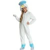 Karnavalinis kostiumas Pokemon Quaxly kostiumas baltas maskuoklis 127-136 cm (7-8 metai) Kigurumi