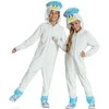 Karnavalinis kostiumas Pokemon Quaxly kostiumas baltas maskuoklis 127-136 cm (7-8 metai) Kigurumi