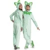 Karnavalinis kostiumas Pokemon Sprigatito kostiumas žalias maskavimas 127-136 cm (7-8 metai) Kigurumi