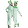 Karnavalinis kostiumas Pokemon Sprigatito kostiumas žalias maskavimas 127-136 cm (7-8 metai) Kigurumi