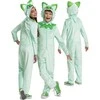 Karnavalinis kostiumas Pokemon Sprigatito kostiumas žalias maskavimas 127-136 cm (7-8 metai) Kigurumi