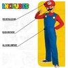 Karnavalinis kostiumas Super Mario berniukui 109-126 cm ūgio (4-6 metų)